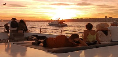 Bosphorus Sunset Cruise in Istanbul Aboard a Luxury Yacht