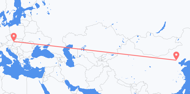 中国 目的地 斯洛伐克