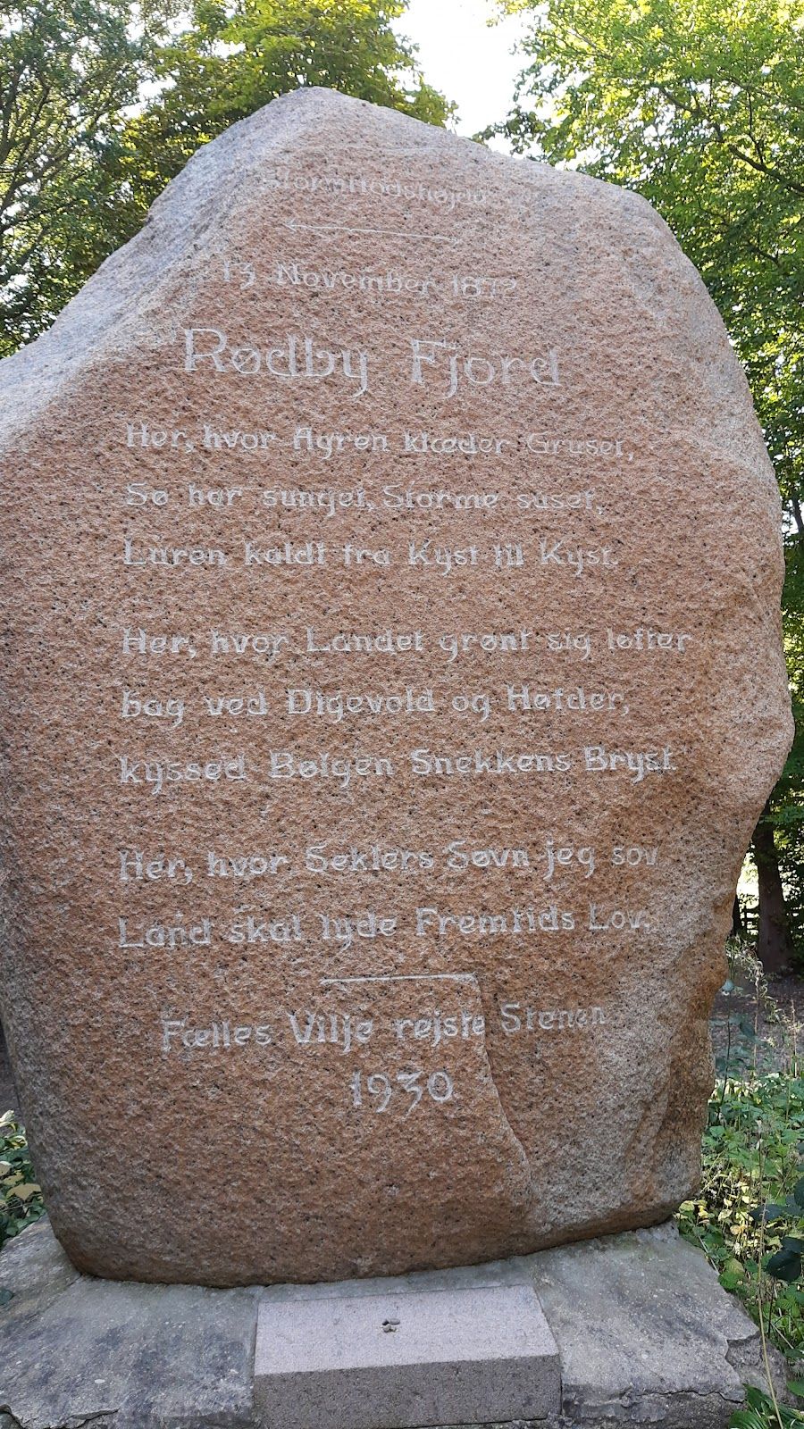 Mindestenen Rødby Fjord, Lolland Municipality, Region Zealand, Denmark