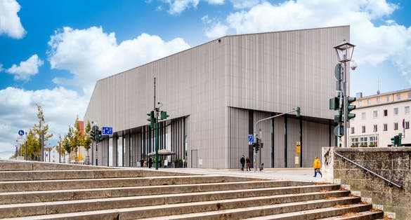 Museum of Bavarian History Regensburg on the banks of the Danube in the city center of Regensburg, Bavaria, Germany
