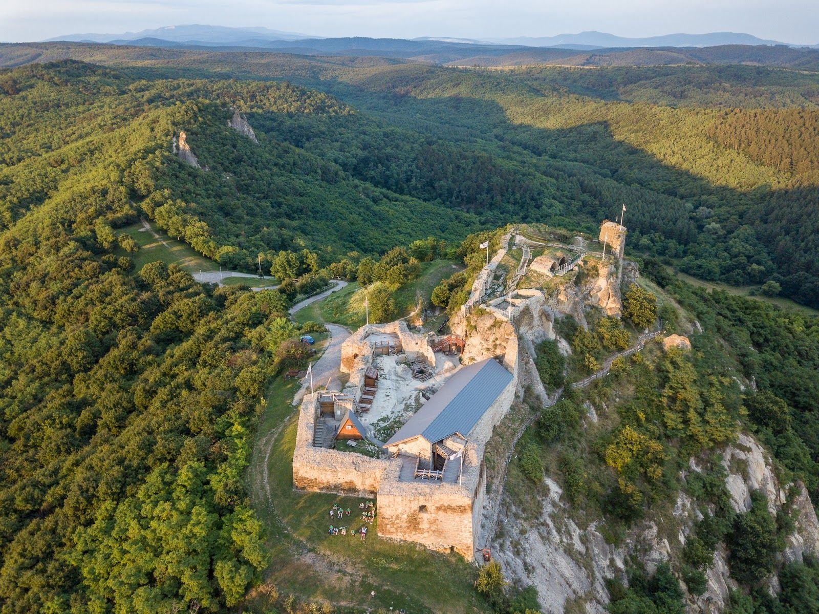 Castle of Sirok, Sirok, Pétervásárai járás, Heves, Northern Hungary, Great Plain and North, Hungary