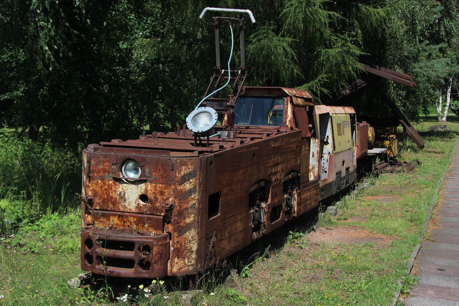 Hornický skanzen důl Mayrau, Vinařice u Kladna, Vinařice, okres Kladno, Central Bohemia, Czechia