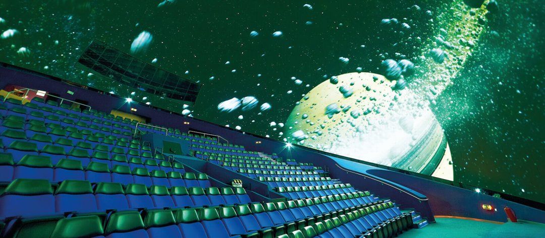 photo of view of Eugenides Planetarium, Municipality of Palaio Faliro, Greece.