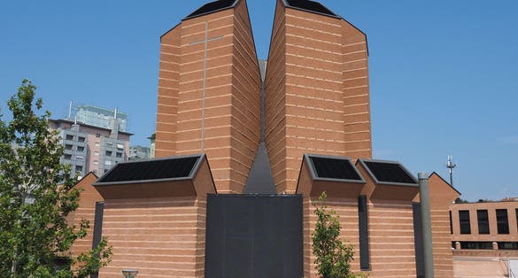 Chiesa del Santo Volto Church in Turin, Italy.