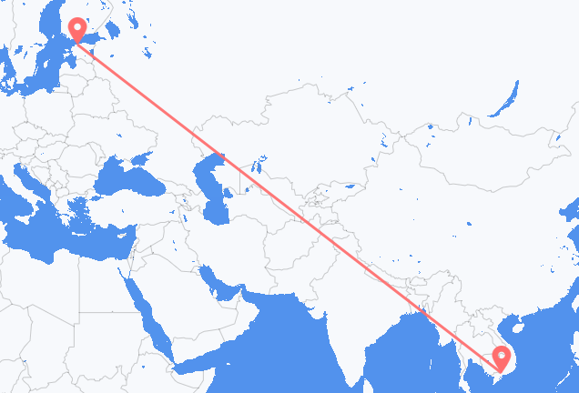 胡志明市 到塔林