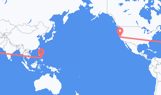 San Francisco to Cebu City