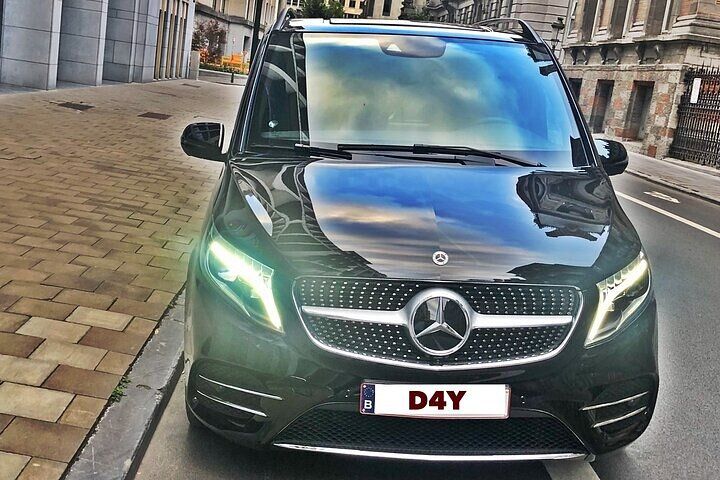 Private transfer from BRU Airport - Brussels GO BACK MB V-CLASS 7 PAX