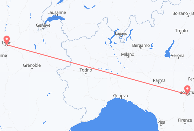 Bologna a Lione