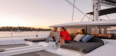 Heraklion Luxury Sailing Catamaran Dia Island | Gourmet Menu