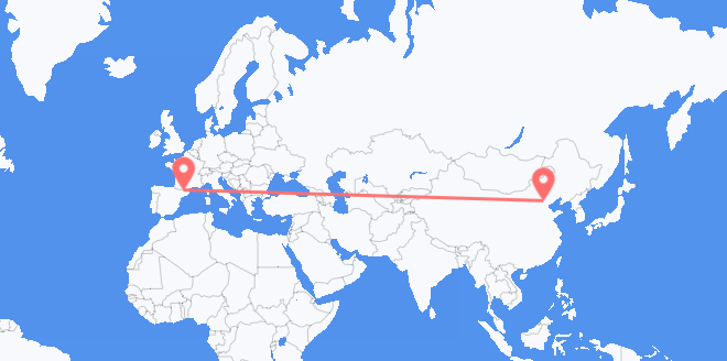 中国 アンドラ行き