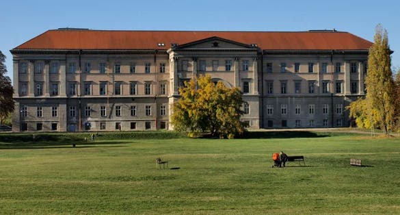 photo of view ofHungarian Natural History Museum, Budapest, Hungary.