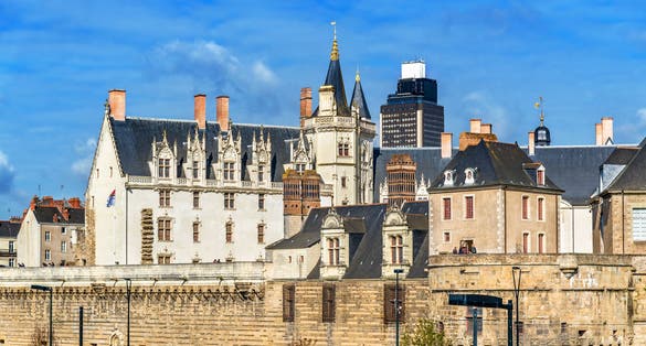 Castle of the Dukes of Brittany in Nantes - France, Pays de la Loire