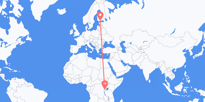 le Rwanda pour la Finlande