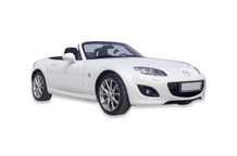 Convertible rental in Porches, Portugal