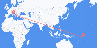 Tuvalu to Italy