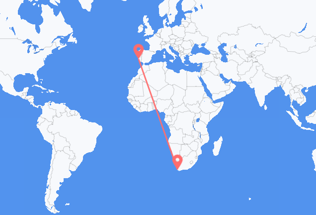 Cape Town to Lisbon