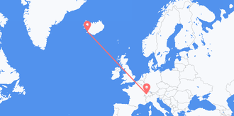 frá Íslandi til Sviss