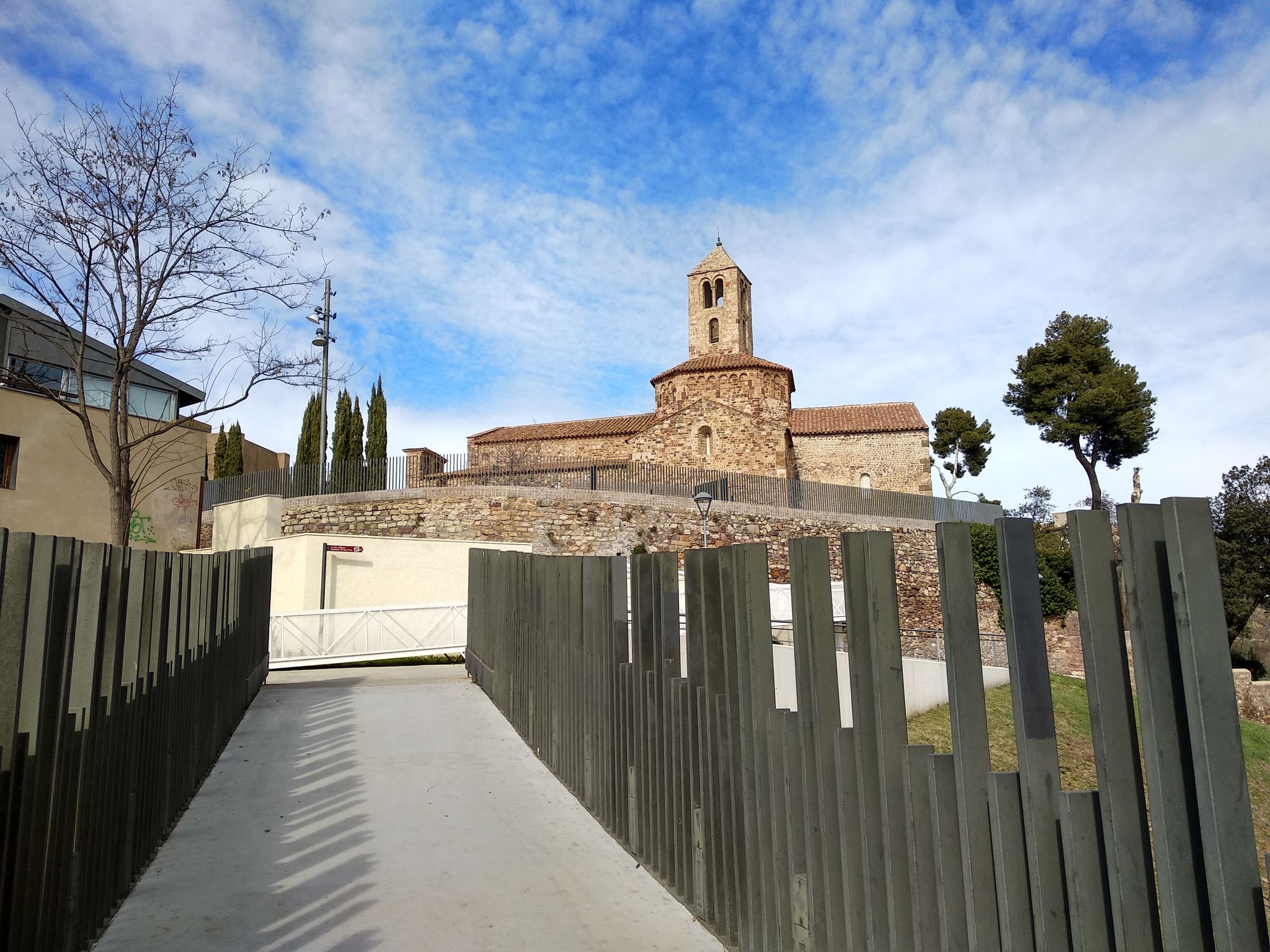 Photo of the church of Egara in Terrassa, Catalonia, Spain.