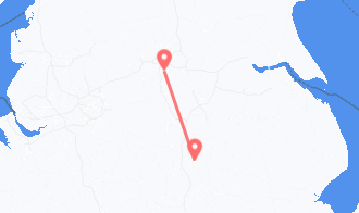 Train tickets from Mansfield to Wakefield