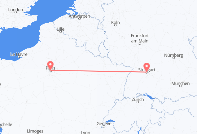 Cheap Flights from Paris to Stuttgart – Low Fares & Wide Selection