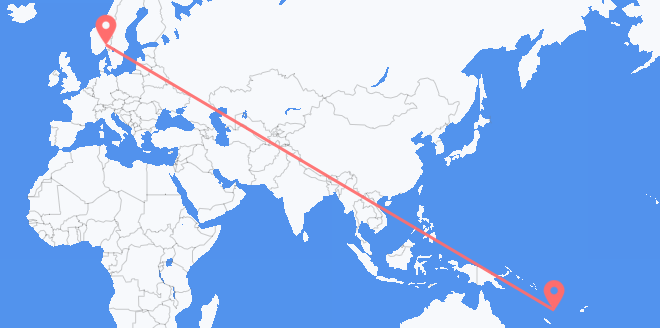 le Vanuatu pour la Norvège