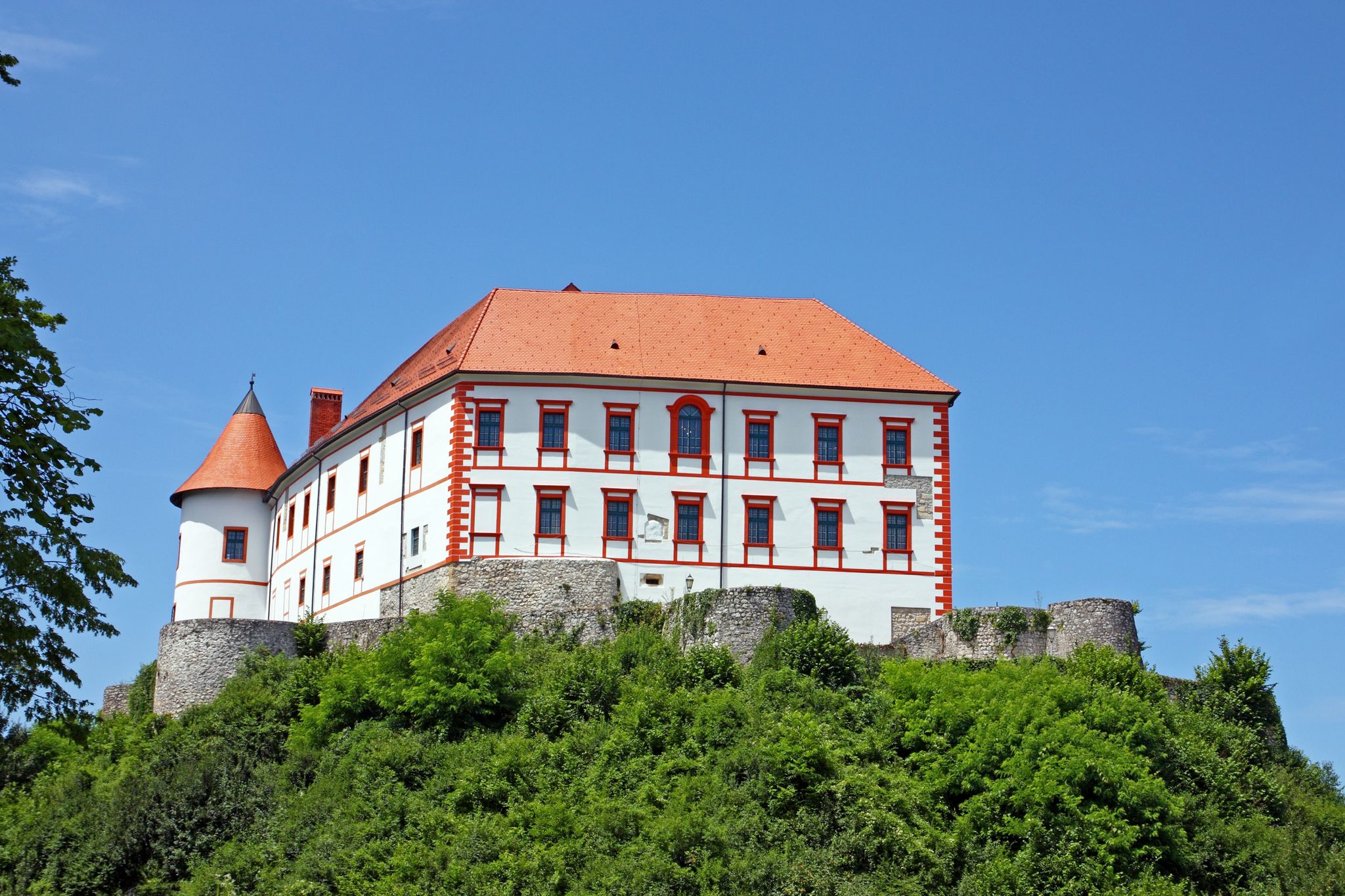Photo of Ozalj Castle, is a castle in the town of Ozalj, Croatia.