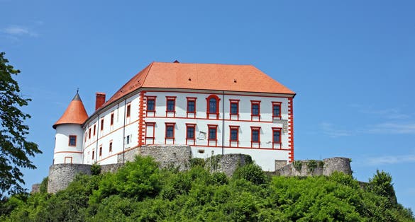 Photo of Ozalj Castle, is a castle in the town of Ozalj, Croatia.