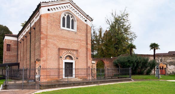 Cappella degli Scrovegni in Padova, Italy in autumn day.