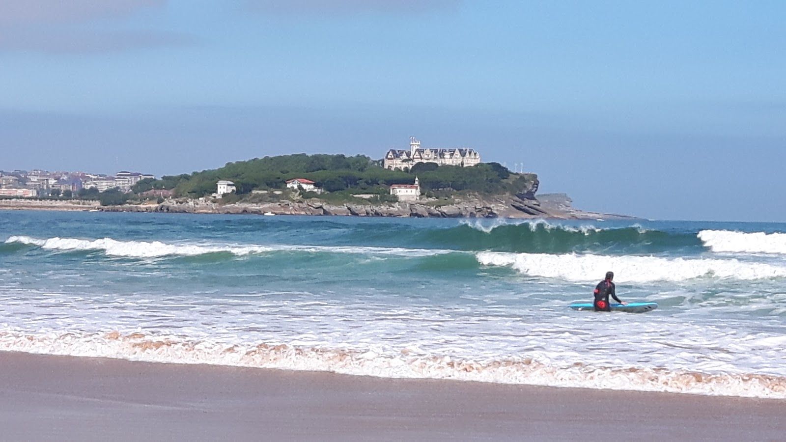 Playa De Somo, Ribamontán al Mar, Trasmiera, Cantabria, Spain