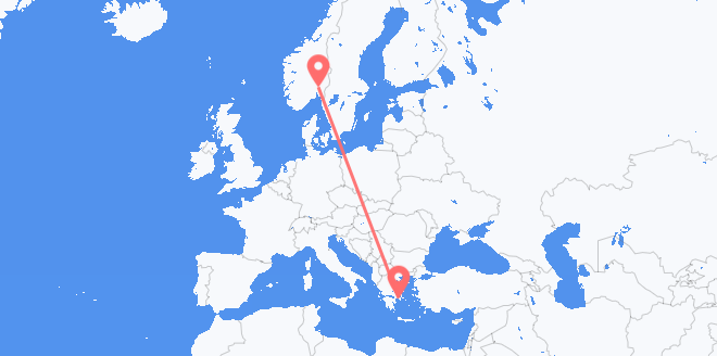 Norway to Greece