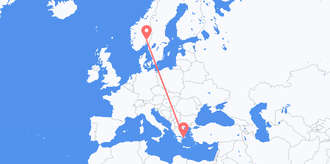 Norway to Greece