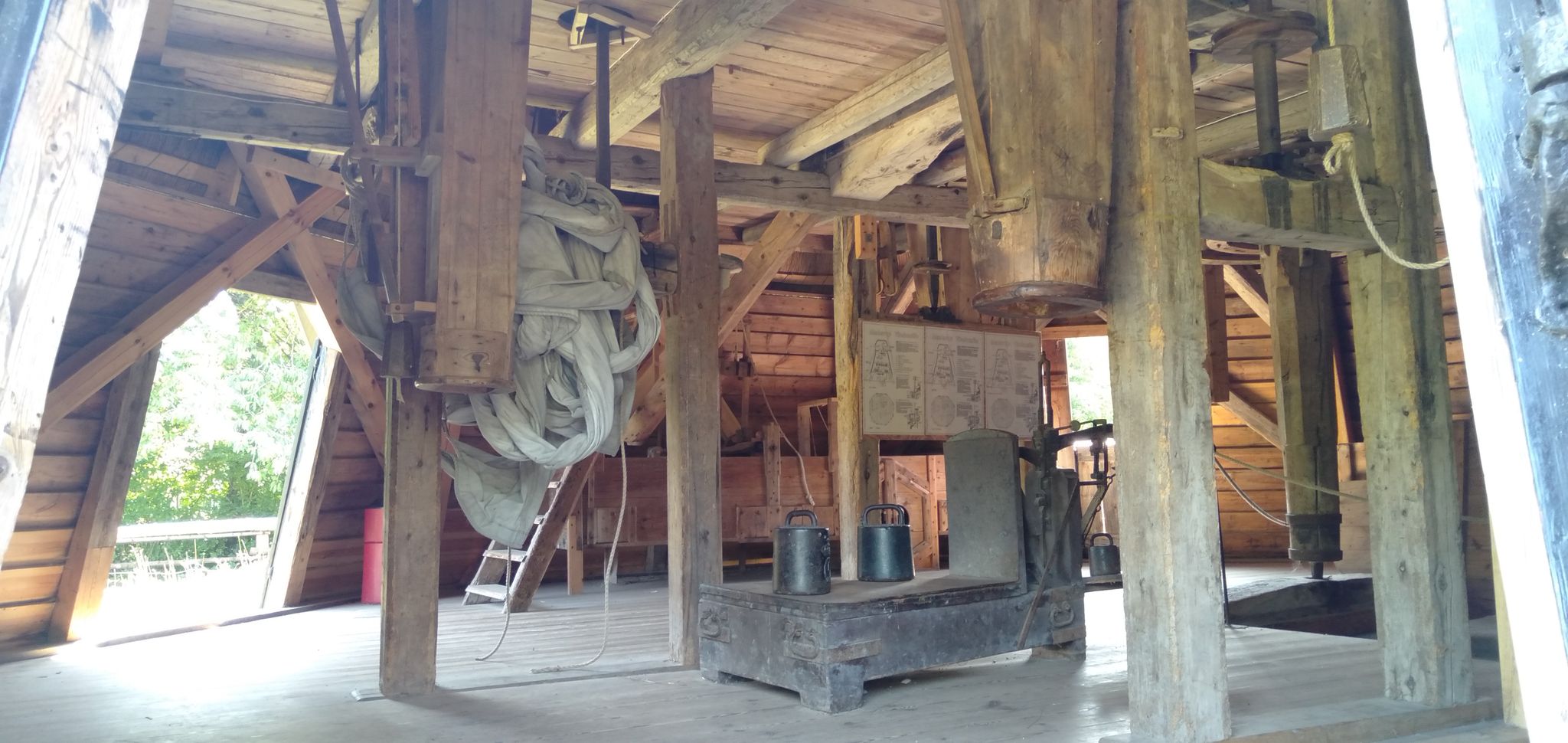 Photo from inside one of the houses in The Funen Village,Odense, Denmark.