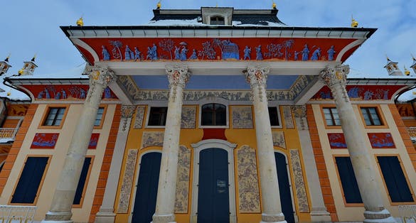 Bergpalais, Pillnitz Castle, Dresden, Saxony, Germany\