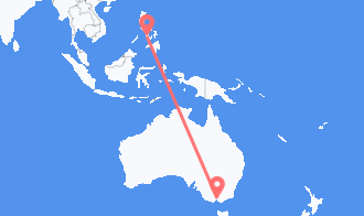 Melbourne to Iloilo City