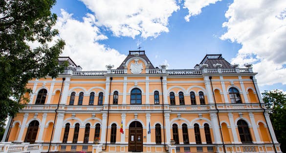 Photo of The mansion of Manuc Bey ,Hancesti city, Moldova.