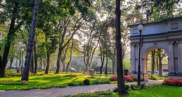 Copou Park from Iasi , Romania.