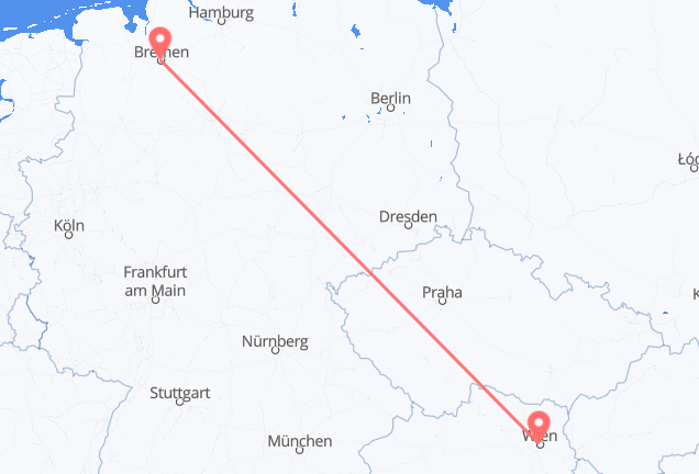 Cheap Flights from Vienna to Bremen – Lowest Fares & Maximum Choice