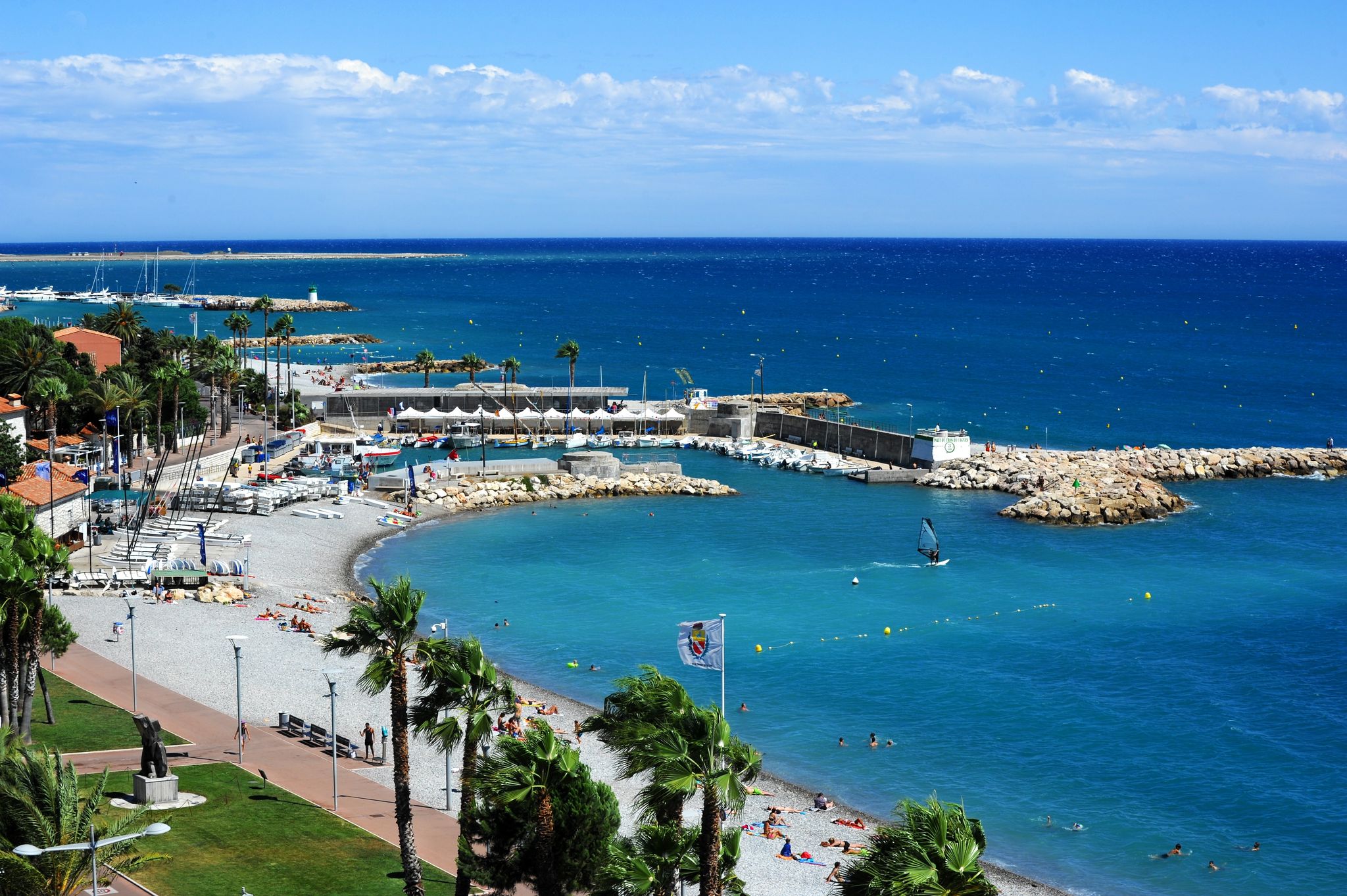 Cagnes-sur-Mer (Alpes-Maritimes, Provence-Alpes-Cote d'Azur, France).