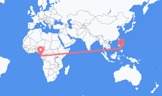 Libreville to Tacloban