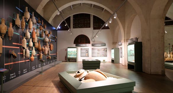 Museo delle navi antiche di Pisa,Italy.