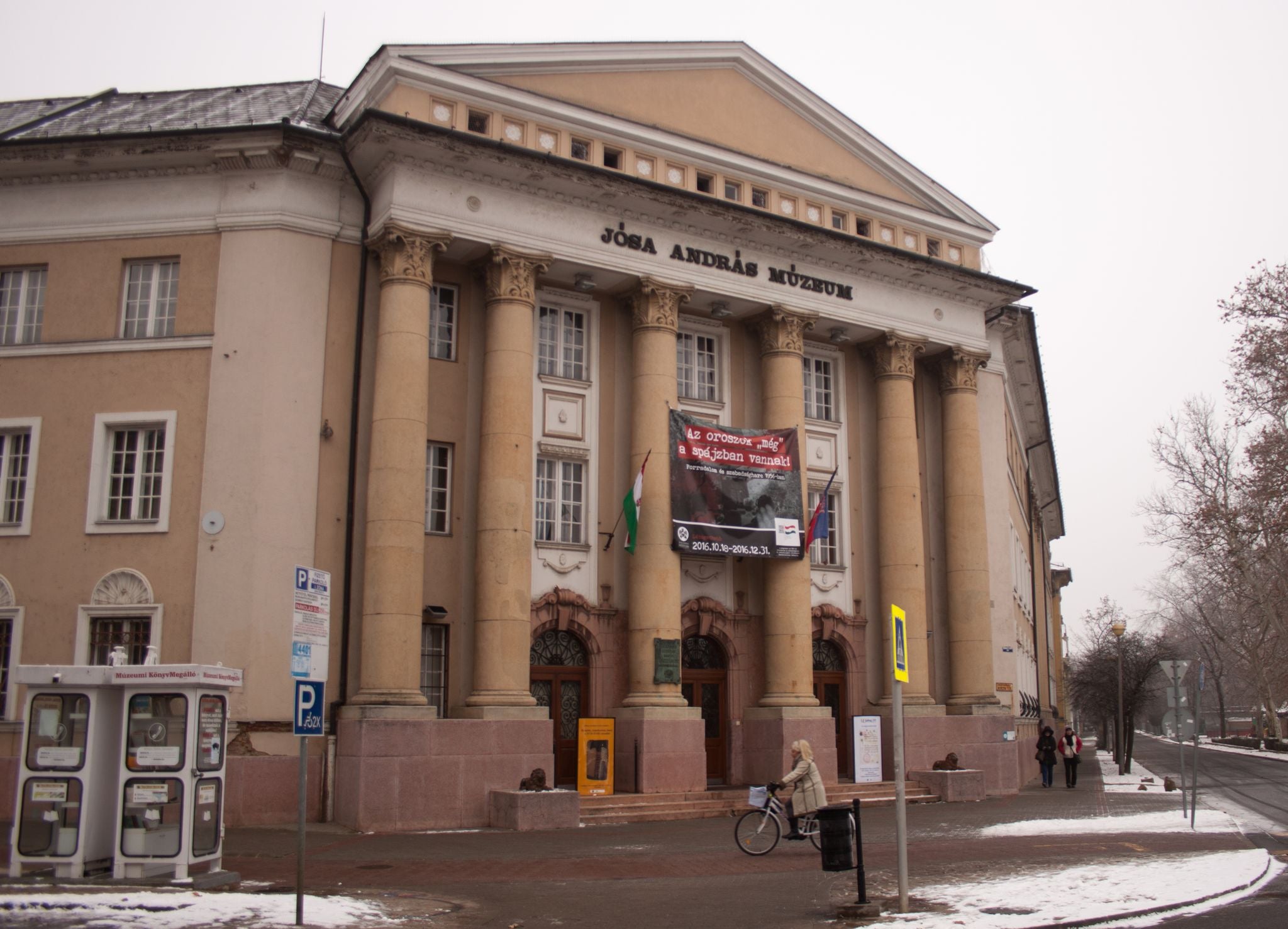 photot of view A Jósa András Múzeum 2016 december ében, Nyíregyháza, Hungary.