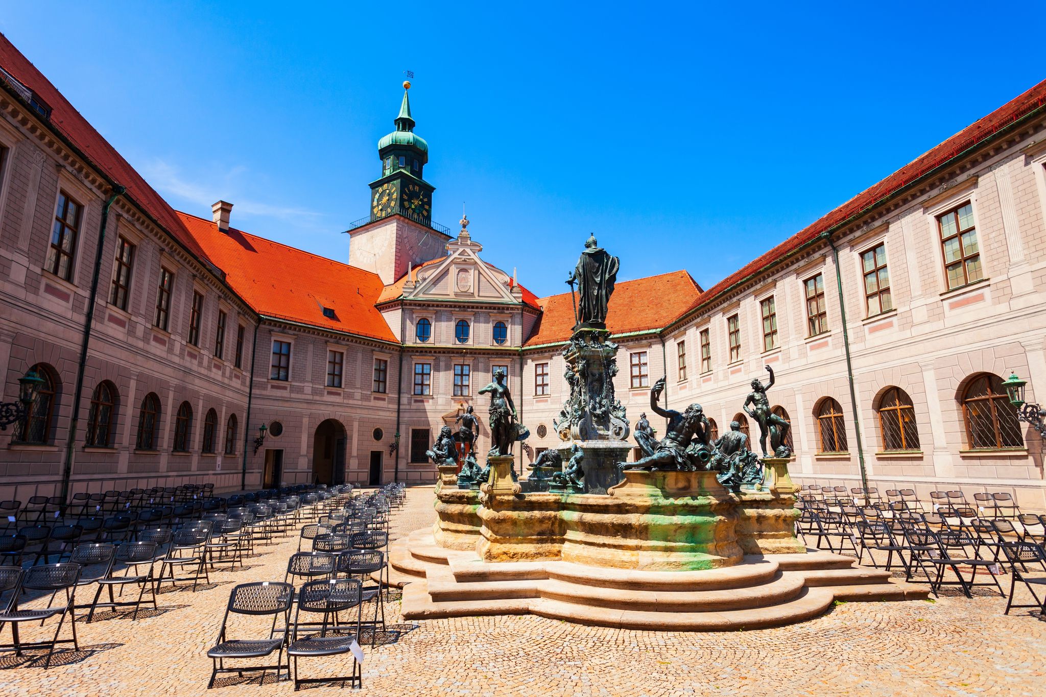 photo of Munich Residence or Munchen Residenz is the former royal palace in Munich, Germany.