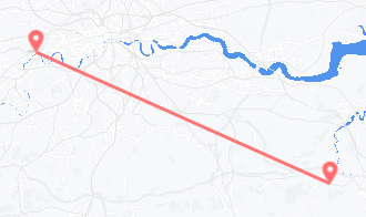 Train tickets from Tonbridge to Kew