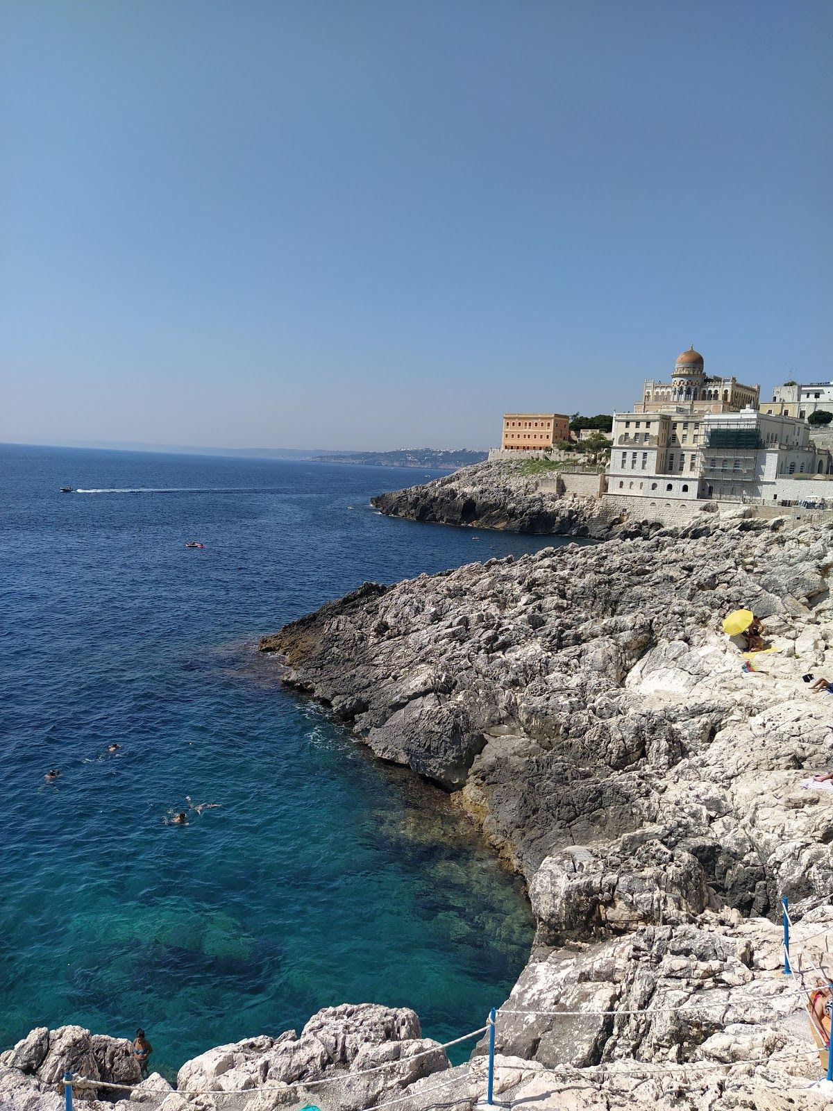 Sulfur Cave Santa Caesarea, Santa Cesarea Terme, Lecce, Apulia, Italy