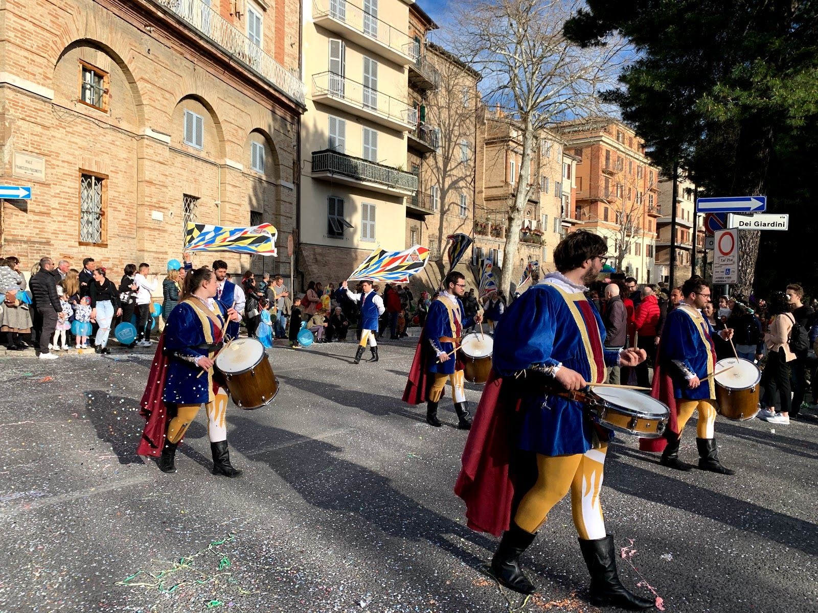 Of Fontescodella Urban Park, Macerata, Marche, Italy
