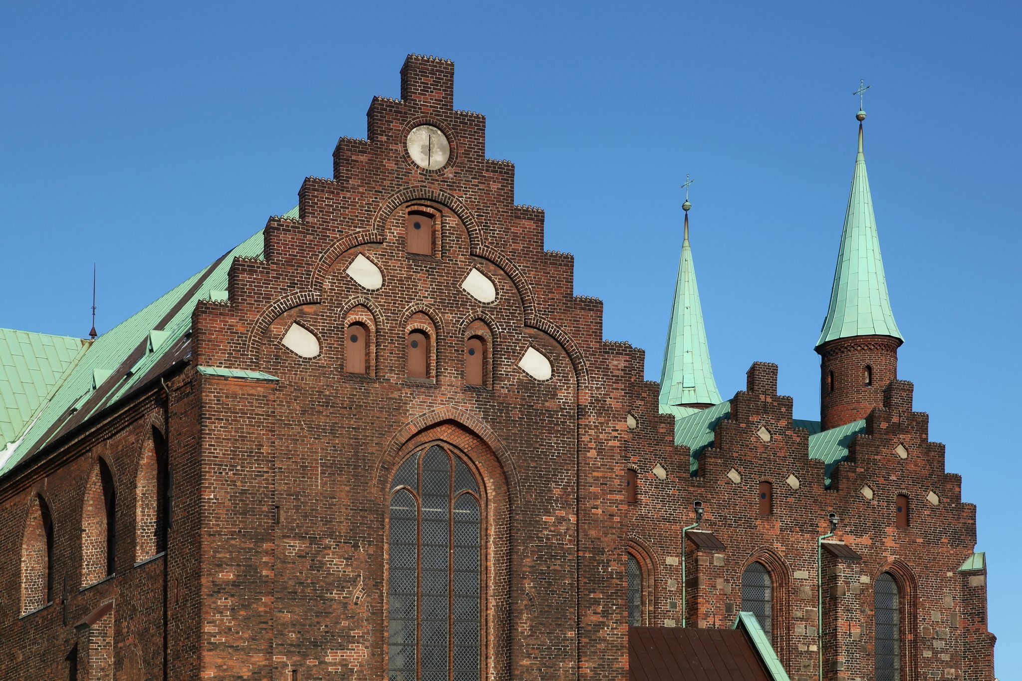 Photo of the Aarhus Cathedral in Aarhus, Denmark.