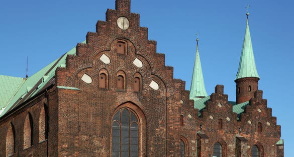 Photo of the Aarhus Cathedral in Aarhus, Denmark.