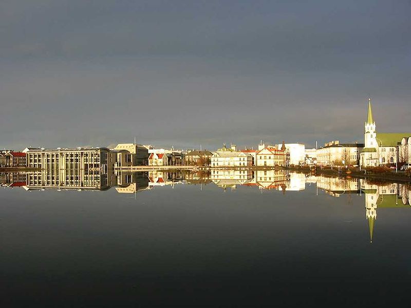 photo of view of Ráðhús Reykjavíkur, Reykjavík, Iceland.