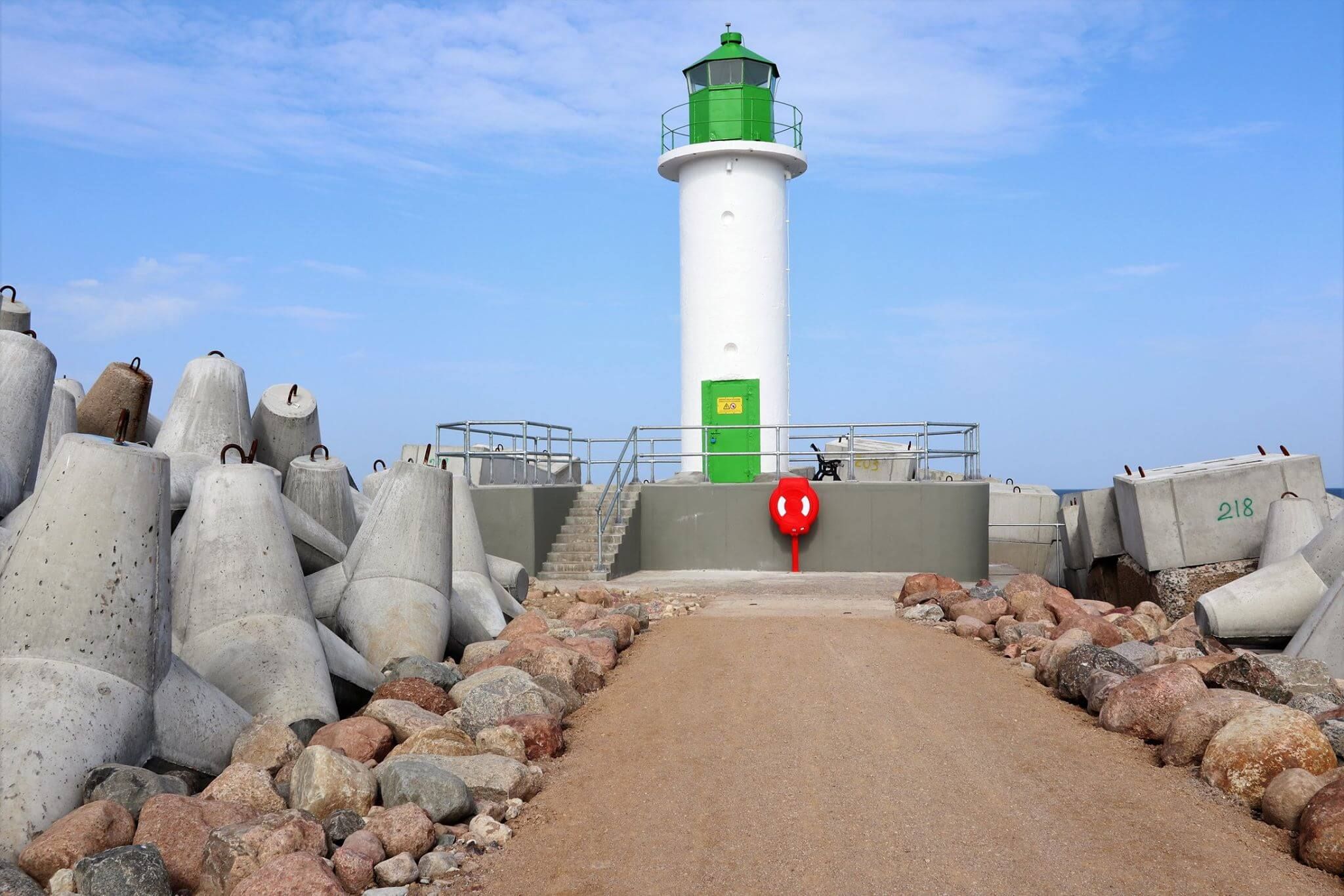 Photo of  South Pier Lighthouse Ventspils.