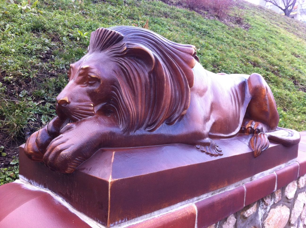 photo of view of Zsolnay Mausoleum in Pecs, Hungary .